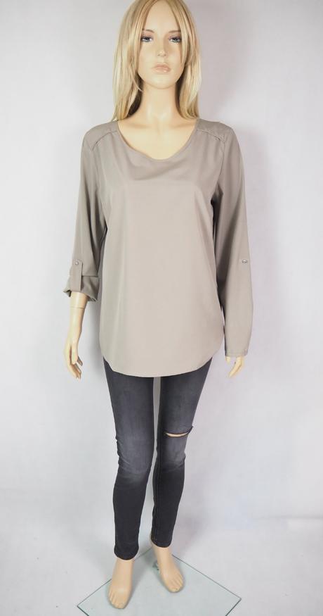 Kvalitná roll-up blúzka, 42