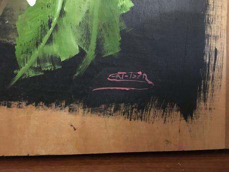 Malovany obraz na dreve, 