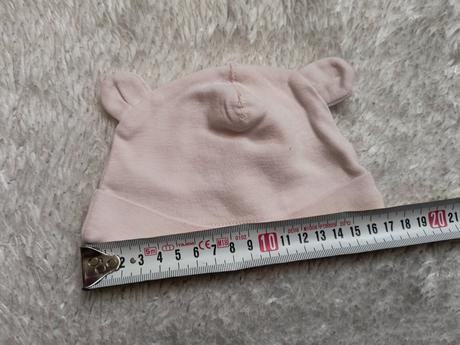 Jednovrstvová bavlnená čiapka 1- 2 mesiace, h&m,<50