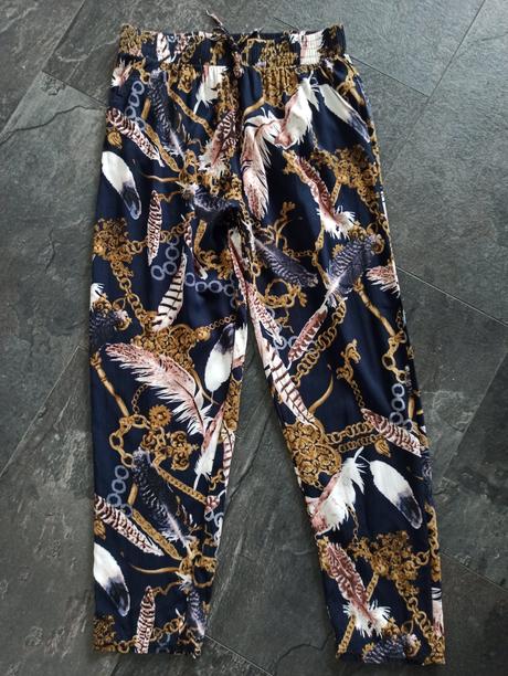 Letné bavlnené nohavice, 