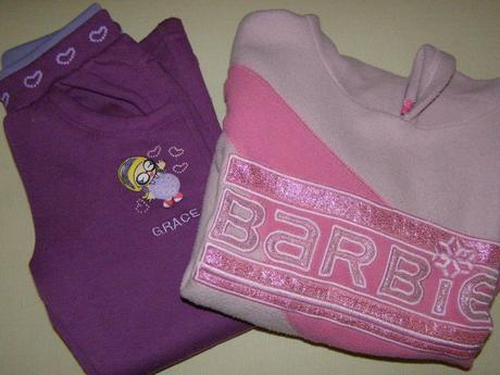 Barbie pulóver a tepláky zn. grace, barbie,116