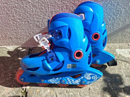 Detské kolieskové korcule, 32