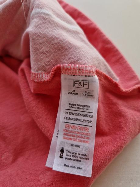 Šaty zajko č.98, f&f,98