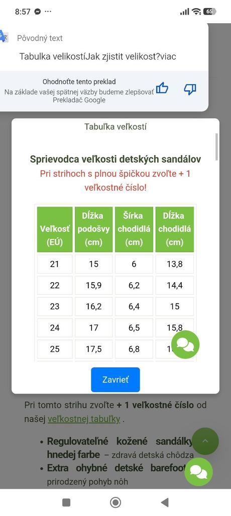 Ok bare sandále, packeta v cene, 23