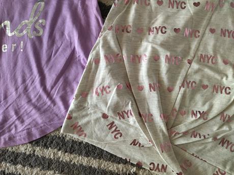 Tielka nyc a fialové 146/152, c&a,146