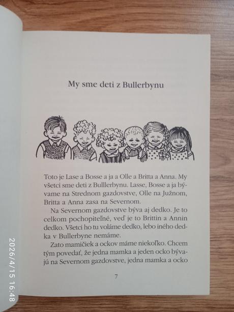 Trilógia deti z bullerbynu - astrid lindgrenová, 