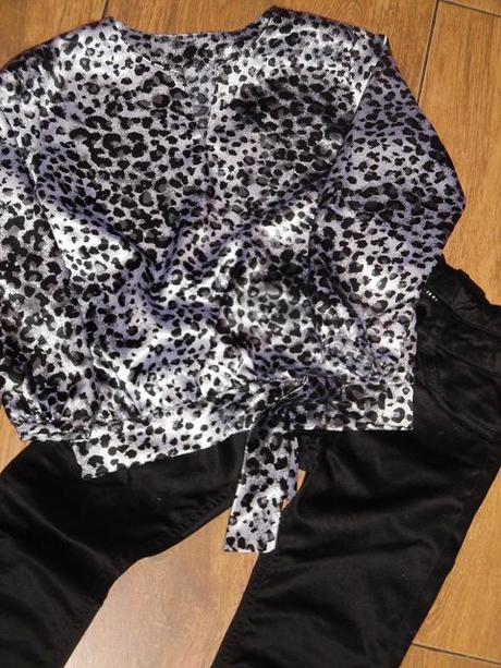 Slávnostné nohavice&blúzka, h&m,116