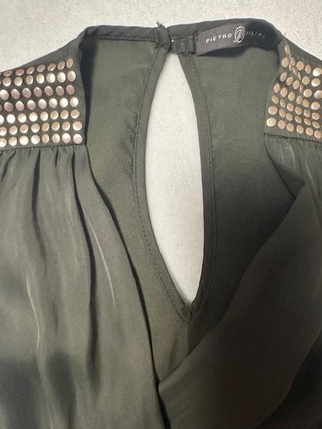 Khaki overal s ozdobami zn. pietro filipi originál, pietro filipi,40