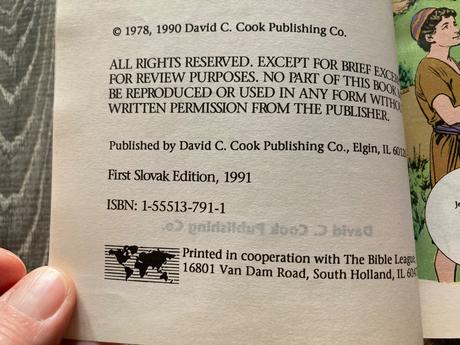 Nová zmluva - obrázková biblia (1991), 
