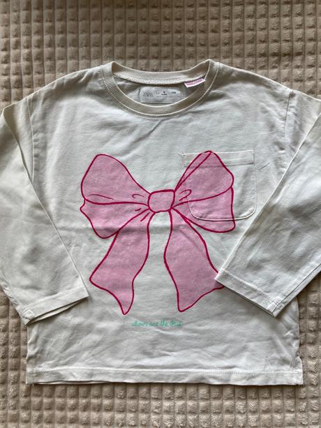 Tričko mašľové zara, zara,110