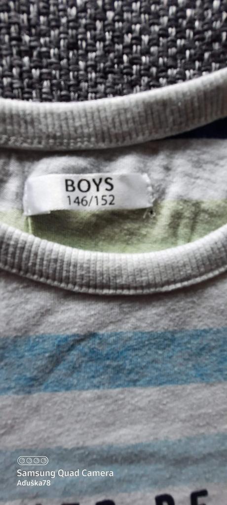 Farebné tričko, boys,152