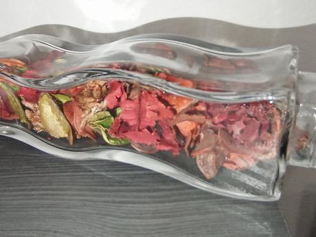 Dekorácia ikea v skle, 