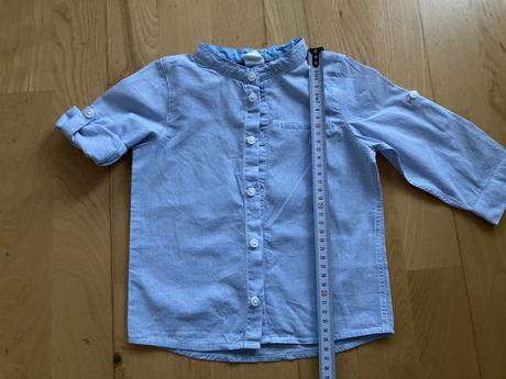Pásikavá košeľa h&m v. 74, h&m,74