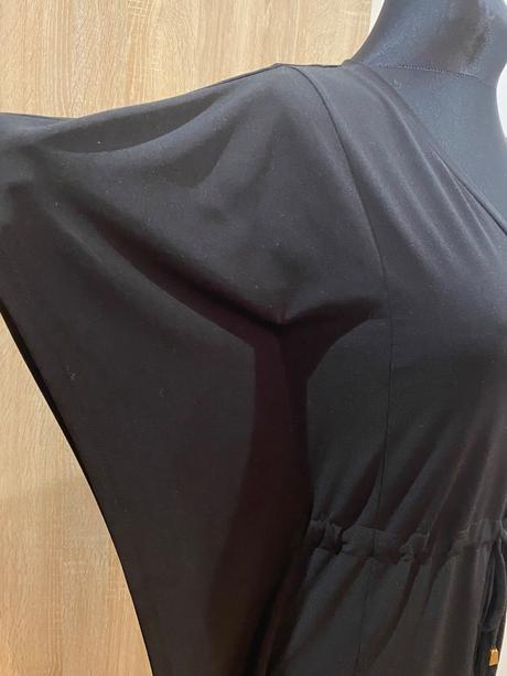 Calvin klein - čierne šaty, calvin klein,l