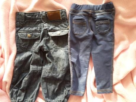 Rifľové nohavice v perfektnom stave, young dimension,86