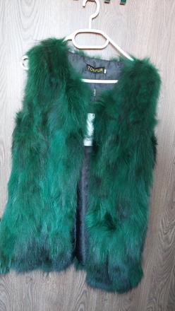 Kožušinová vesta líška, m / s