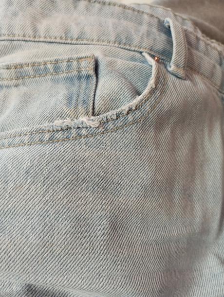 Džínsy mom, bershka,42