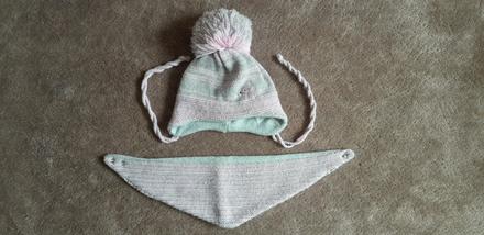 Zimná čiapka a nákrčník, ajs,80