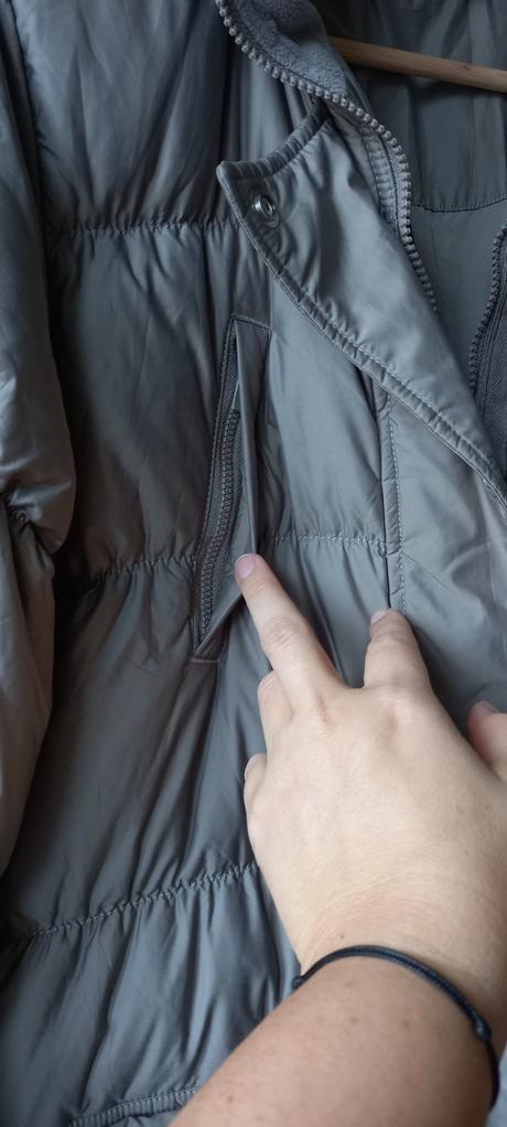 Páperová dlhá bunda nike 42/44, nike,42