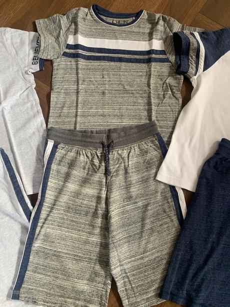 3-pack letných pyžám next v super stave, next,146