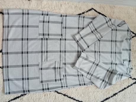 Dámske šaty karovane, xl