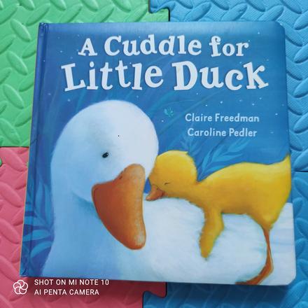 A cuddle for little duck pevna väzba - 1b,