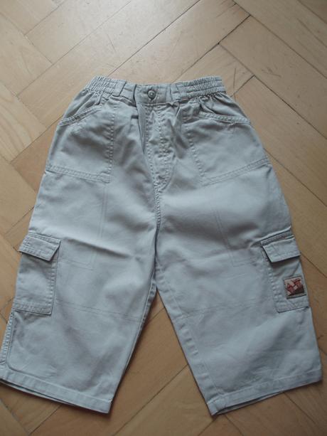 Svetlo šedé nohavice 12-18 mesiacov, george,80