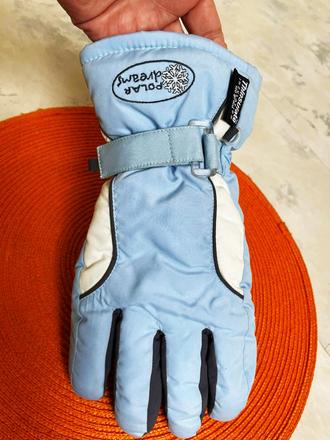 Lyžiarske rukavice thinsulate č. 7,5, 