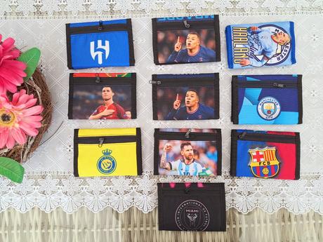 Peňaženka messi, ronaldo, haaland,mbappe,fcb,