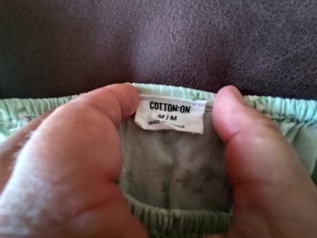 Ľahké letné bledozelené šaty, veľ.m, zn. cotton on, m