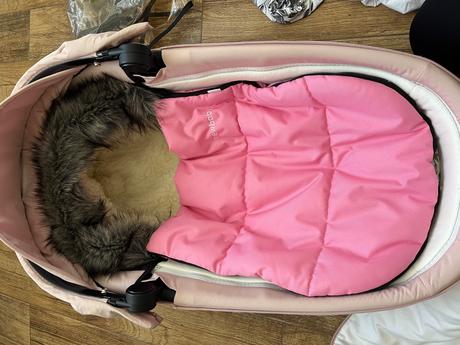 Vanička cybex peach pink 4.0, cybex,cybex priam 4