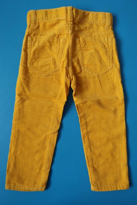 Menčestrové nohavice, h&m,98