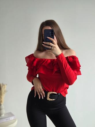 Top s volánmi m/l, h&m,m