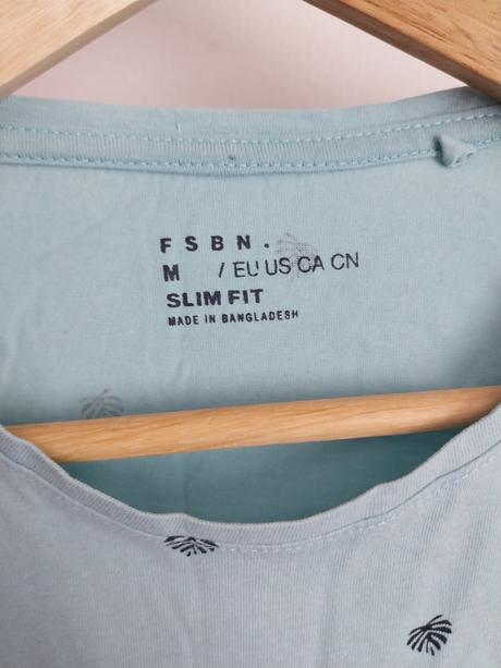 Tricko palmy, fishbone,m