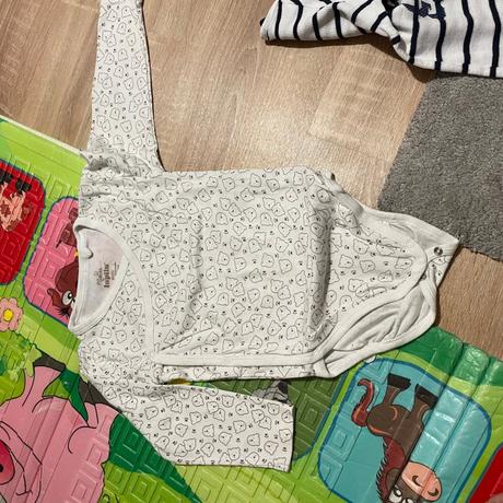 Set body a tričko na dlhý rukáv v 86/92, 92