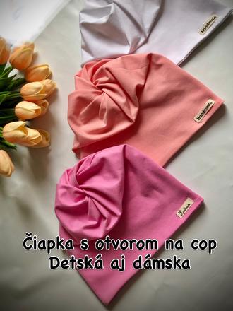 Čiapka s otvorom na cop, 80 - xs