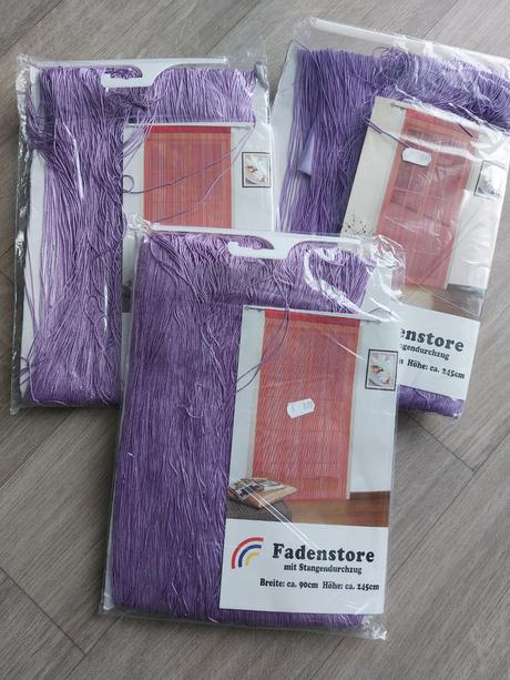 Snurkove zaclony posledný kus, 