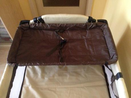 Skladacia cestovná detská postieľka , šírka (cm): 65,dĺžka (cm): 120