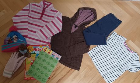 Mix oblečenia, veľ. 104/110, 104–116