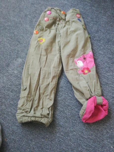 Zateplene nohavice, next,110