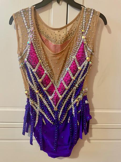 Súťažný gymnastický dres, 134