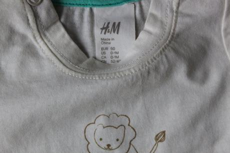 Nenosená letná súprava, h&m,50