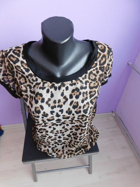 Priesvitný top-blúzka m, terranova,m