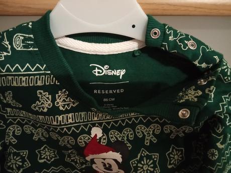Mickey mouse body vianoce, reserved,86