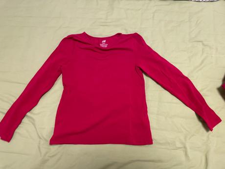 Natelnik, cerveny, h&m, vel 122/128, h&m,122