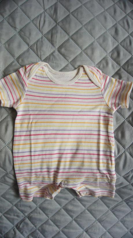 Opaľovačky dievčenské pásiky, f&f,62