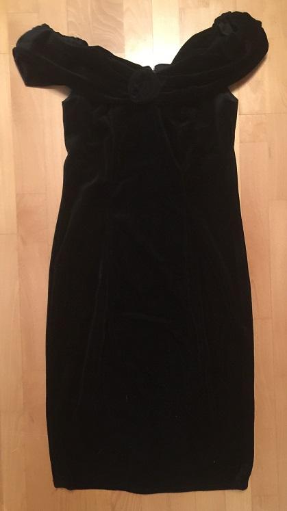 Sametové šaty, quelle,40