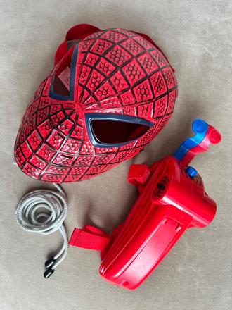Spiderman - maska a vystrelovač pavučiny, 