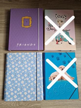 2x box na zošity a4,