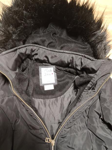 Predlzena zimna bunda s hunatou kapucnou 134, f&f,134